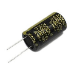 6800UF 50V Ø20x41mm 10% JCCON TNT KONDENSATOR ELEKTROLITYCZNY AUDIO