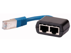 Rozgałęziacz 2 gniazda żeńskie/1 wtyk męski DX-SPL-RJ45-2SL1PL 169142 EATON