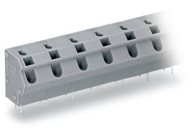 WAGO 254-653 Zacisk sprężynowy 1.50 mm² Ilość styków 3 szary 160 szt.