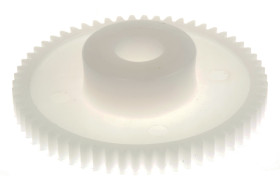 Koło zębate walcowe l.zębów: 60 0.5 POM śr. otworu: 6mm śr. piasty: 14mm