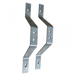 Uchwyt masztu do ściany nierdzewny