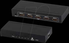SP05-02005 HDMI Switch 5x IN 1x OUT 4K2K 3D VeR1.4