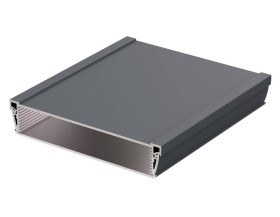 Bopla ASPH 1835-0200 7024 (94272200) - asymetryczny profil aluminiowy półotwarty (181,7 x 36,6 x 200 mm)