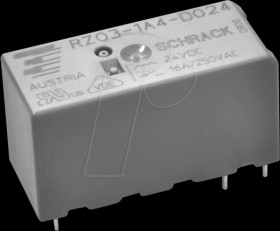 5-1415899-4 Monostable power relay, THT, 12 V DC, 16 A, 1 changeover contact