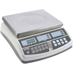 Kern CPB30K0.5N-SR Counting Scales 30kg/0.5g Mains-Powered Silver