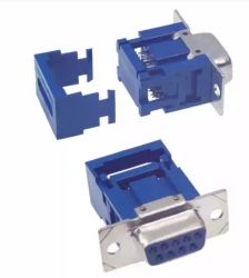 D-Sub 09 ĹźeĹski zaciskany na taĹmÄ RoHS