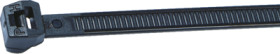 Cable tie, PA, (L x W) 150 x 4.6 mm, bundle-Ø 1.6 to 35 mm, black, -40 to 105 °C, 118-05850