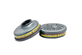 BLS 8011110 Gaz, opary Filtr, do uzytku z: Maski pełnotwarzowe, półmaski