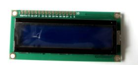 Wyświetlacz LCD 1602 niebieski