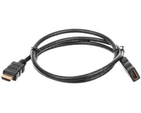 Kabel przedłużający HDMI o dużej szybkości z Ethernetem 1m 61307