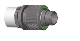 Przemysłowe złącza okrągłe 9-pinowe 0, panelowe Wtyczka Amphenol NEXUS Technologies