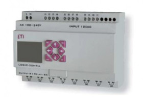 Przekaźnik programowalny 100-240V AC 12/8 we/wy przekaźnikowych LOGIC-20HR-A 004780004
