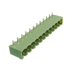 ZŁĄCZE ME030-508-12 KĄTOWE MĘSKIE ZAMKNIĘTE R-5,08MM 12A 300V RoHS