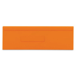 WAGO 279-347 2 x 73mm Oversized Separator for 279 Series Orange