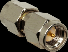 Coaxial adapter, 50 Ω, SMA plug to SMA plug, straight, ADP-SMAM-SMAM