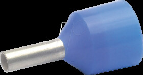 43312 Bootlace ferrule, 2.50 mm², blue