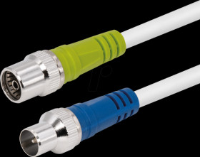 FK-IECS 2,0L IEC connection cable, connector &lt;&gt; port, 2 m