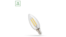 Led Świecowa E-14 230V 1W Cog Ww Clear Spectrum