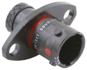 Złącze wielostykowe przemysłowe 5-pinowe, panelowe Gniazdo Souriau Sunbank by Eaton