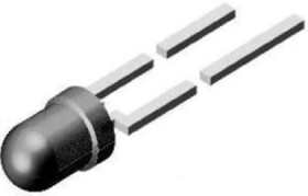 LED, THT, Zielony, Vishay