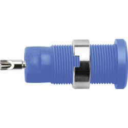 Sch&#xFC;tzinger DI SEB 3400 Ni/BL Safety Socket Blue 1pc Secure and Durable