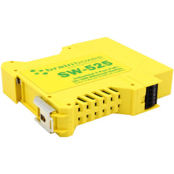 Brainboxes SW-525 Industrial 5 Port PoE&#x2B; 10/100 Ethernet Switch