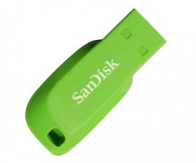 PENDRIVE 16GB SANDISK CRUZER BLADE ZIELO