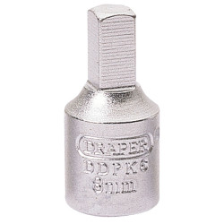 Draper 38324 8mm Square - 3/8&quot; Square Drive Drain Plug Key