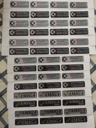 Amiga Labels Collector Batch
