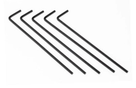 Klucz imbusowy Jednostki metryczne 2.5mm Sześciokątne, typu L, materiał: Stal chromowo-wanadowa, RS PRO