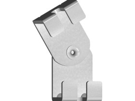 Wieszak przegubowy pręta WPPGN grubość blachy 3mm 731403 BAKS