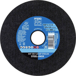 PFERD 61331421 EHT 125-10 SGP Cutting Disc 125mm steel/stainless 25pcs