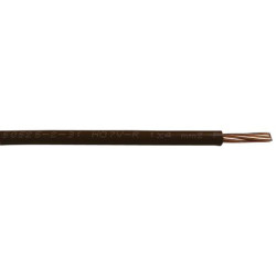 Przewód montażowy 4mm² Czarny RS PRO PVC 12 AWG 750 V dł. 100m 7/0,85 mm +70°C Euroclass Eca