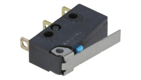 Mikroprzełącznik Snap Action Z Dźwignią Spdt 0,1A/125Vac Ssg-01L1h