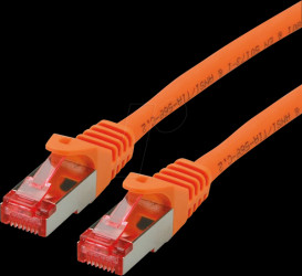 21152675 Patch cable Cat. 6 S/FTP (PiMF), LSOH, orange, 5 m