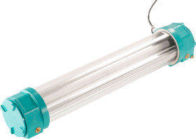 Oświetlenie obszarów niebezpiecznych 2 x 36 W, Ognioodporna, 1, 2 T4, 240 V ac