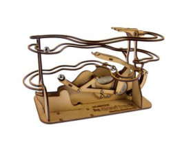 The Solarbotics GraviTrack Battery Marble Machine Kit