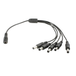 Adapter DC GN5,5/2,1-> 8x wtyk.5,5/2,1