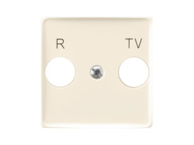 ARIA Pokrywa gniazda RTV końcowe ecru PGPA-UK/27 OSPEL