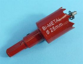 OTWORNICA KORONKA BI-METAL 25mm