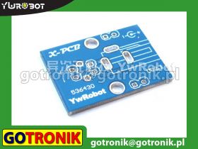 Płytka drukowana pod gniazdo DC-JACK