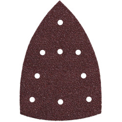 Metabo 635206000 Grinding blades 100x150mm P60 9 holes with Velcro adhesion