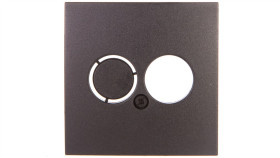 Berker B1/B5/B7 Glas Plakietka Do Gniazda Głośnikowego Z Płytką Nośną Do...