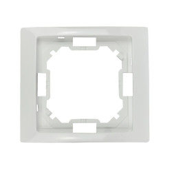Ramka pojedyncza biała BMRC1/11 Kontakt-Simon Basic Neos