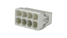 Szybkozłączka 8X 0,5-2,5Mm2 Na Drut 450V/24A Oryginalna Woreczek 10Szt. 2273-208