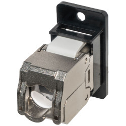 TUK Ltd SGKSjeBpm Category 6A Contractor LowProfile PanelMount Shielded Socket