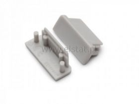 Zaślepka SURFACE14 Szara do Taśm Profil LED - 2szt