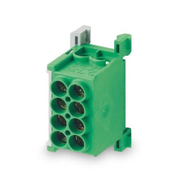 Blok rozdzielczy MAG25-2 kolor zielony 4x25mm² 1000V/1500V AC/DC VDE MAG1250G32