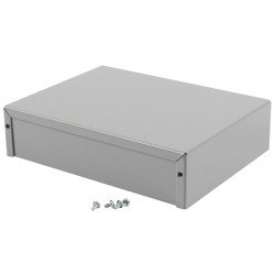 Hammond 1411RR Utility Metal Case 203x152x51mm Aluminium Grey