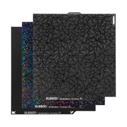 Zestaw dwustronnych nakładek magnetycznych do drukarek 3D Elegoo Centauri Carbon/Centauri - 3szt. - 256x256mm